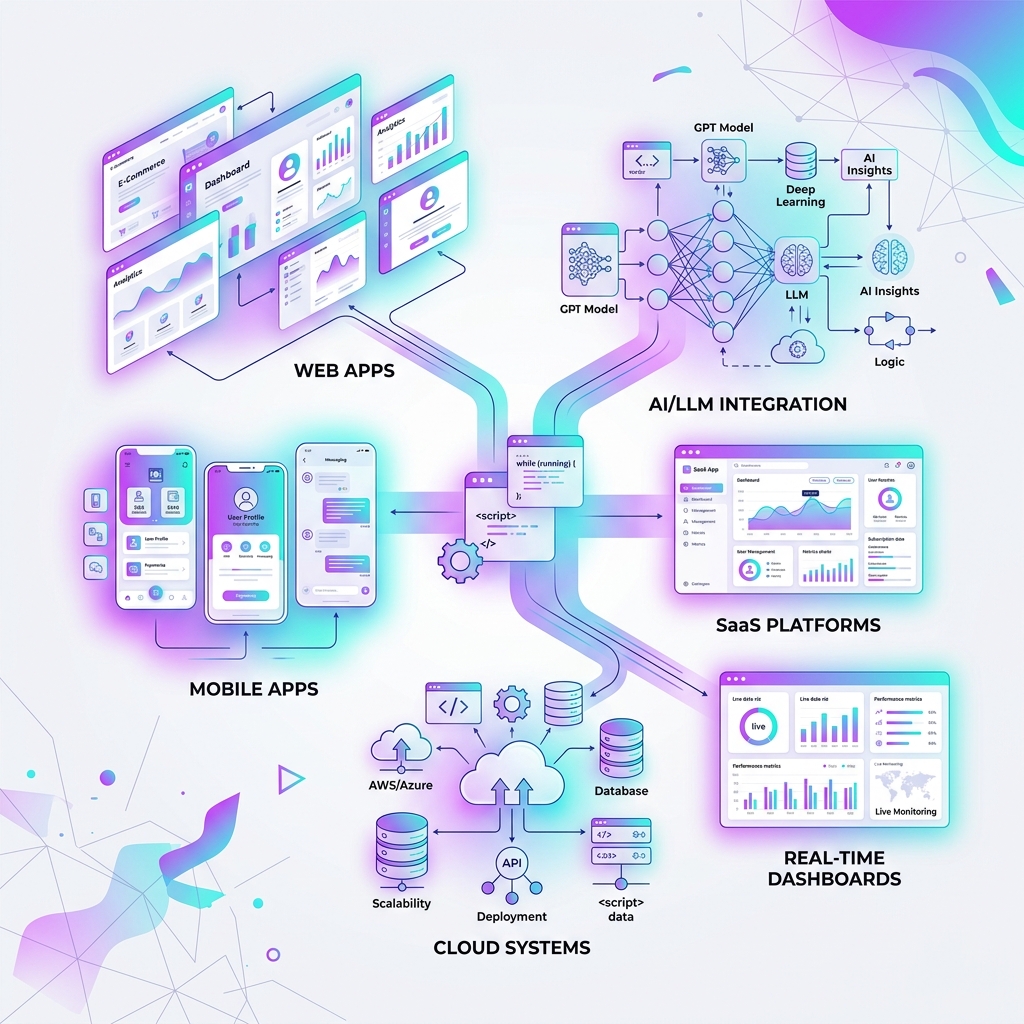 Custom software product dashboard built by WonderIT