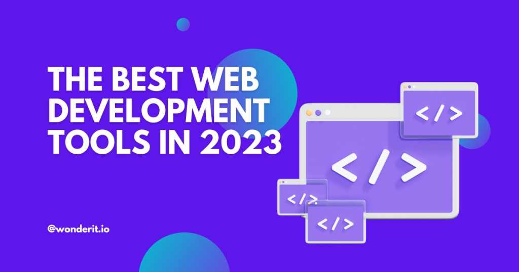 web development tools in 2023