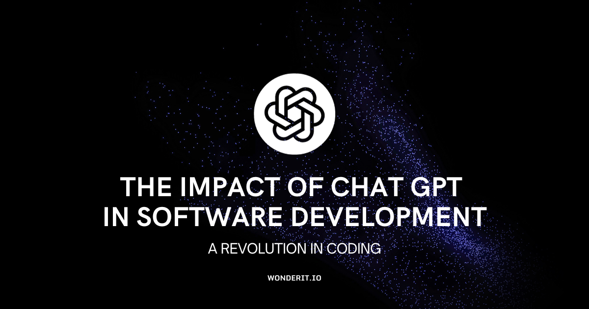 chat gpt in software development